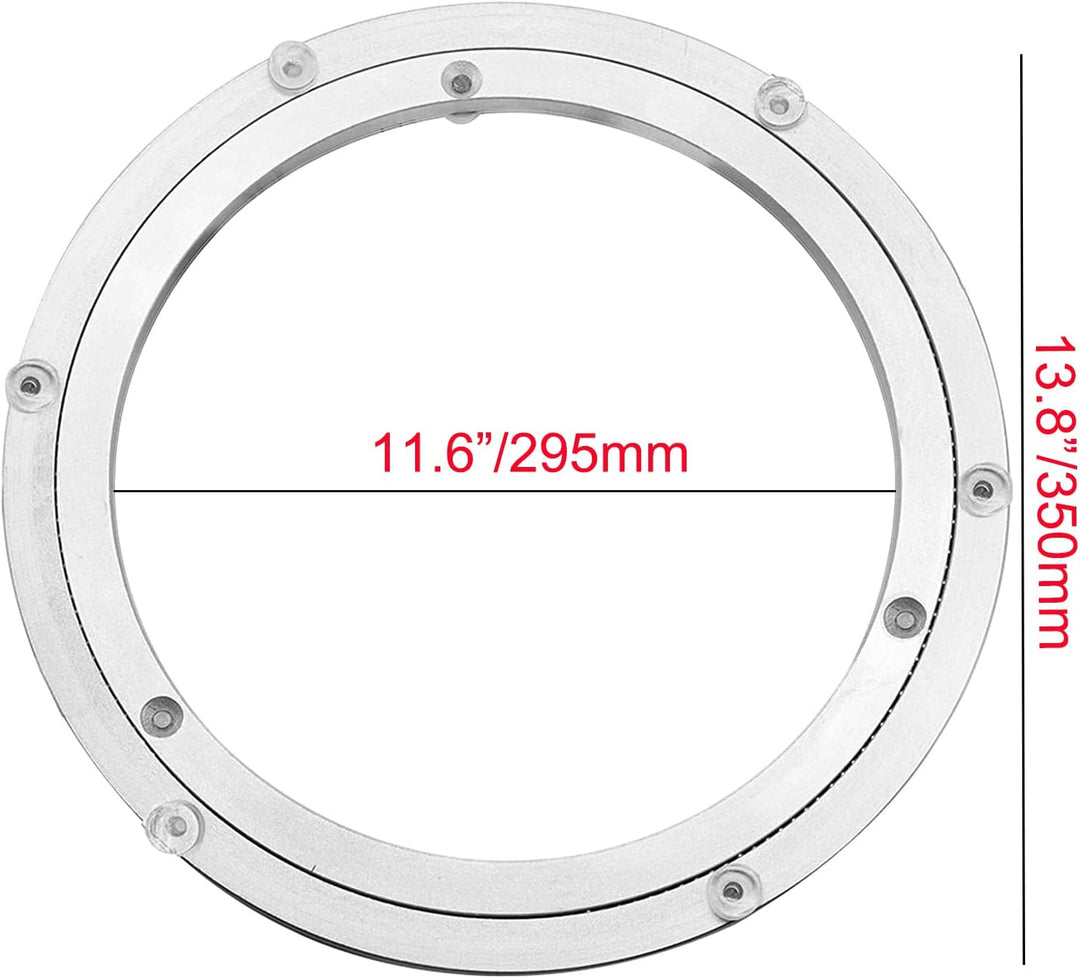 Drehtellerlager aus Aluminiumlegierung, strapazierfähig, schwenkbar, Lazy Susan, Drehteller, runder