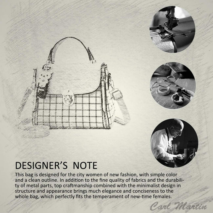 NICOLE&DORIS Handtaschen für Damen Niedliche Umhängetasche Mädchen Reissverschluss Handtasche PU Led