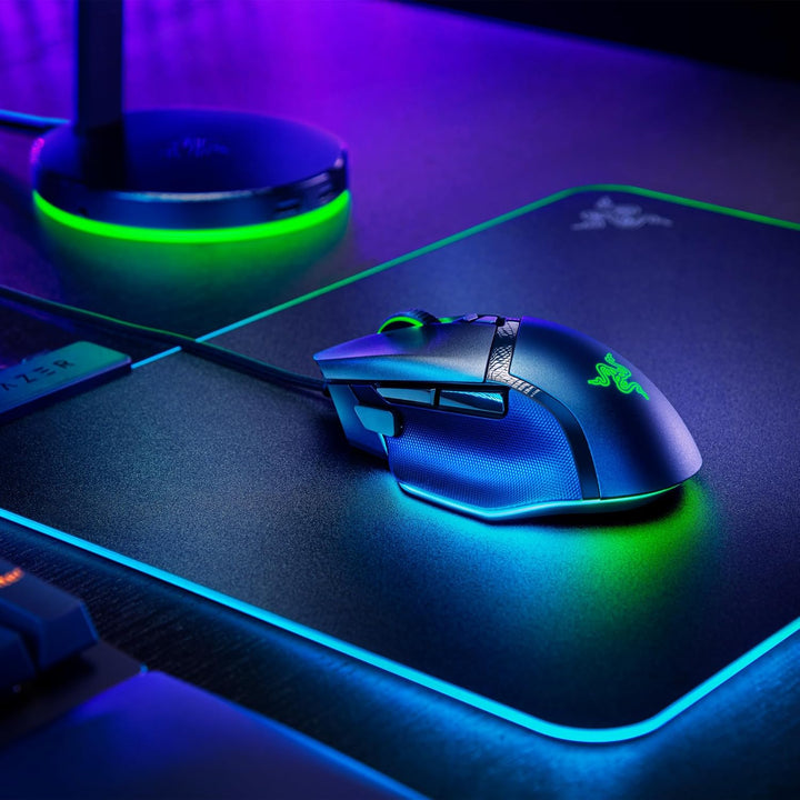 Razer Basilisk V3 35K - Vollständig anpassbare ergonomische kabelgebundene Gaming-Maus - Focus Pro 3