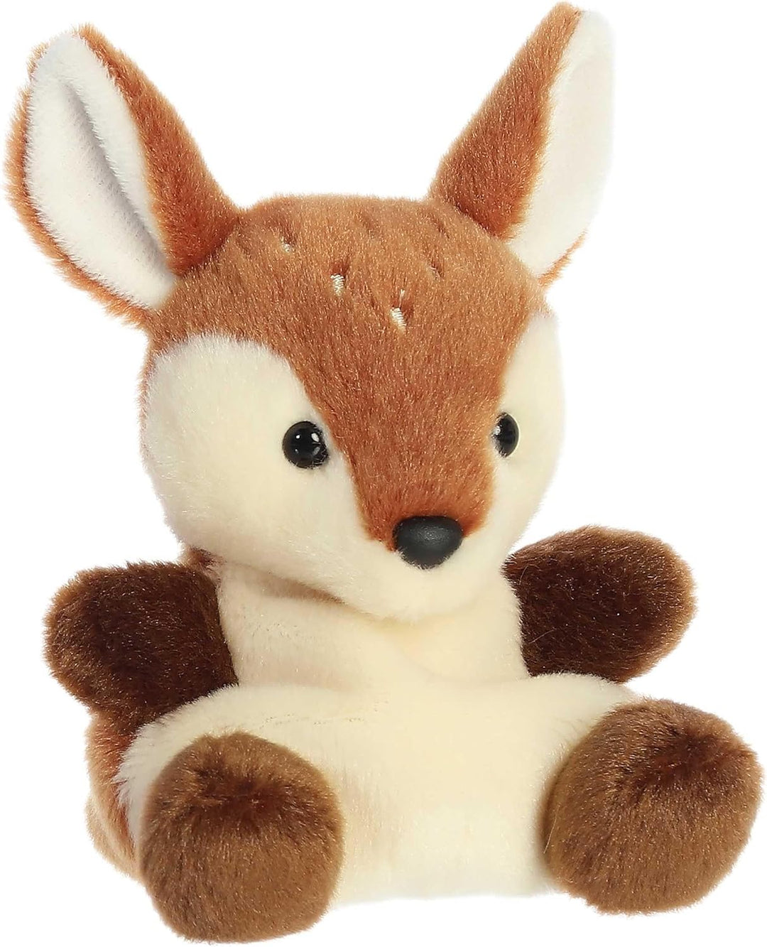 Aurora Adorable Palm Pals Dalia Fawn Stuffed Animal - Pocket-Sized Play - Collectable Fun - Brown 5