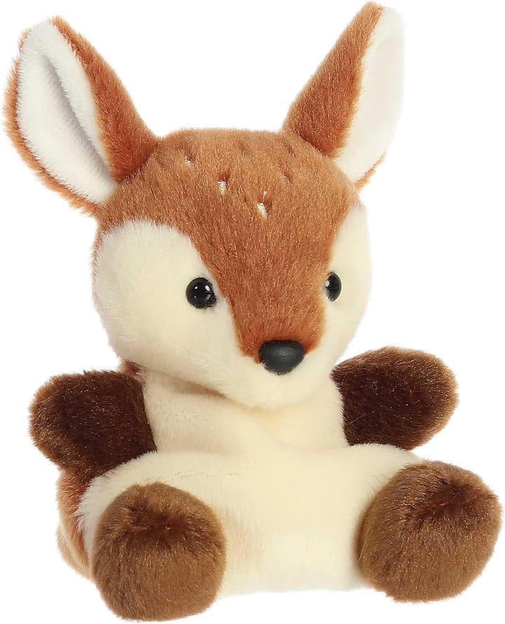 Aurora Adorable Palm Pals Dalia Fawn Stuffed Animal - Pocket-Sized Play - Collectable Fun - Brown 5