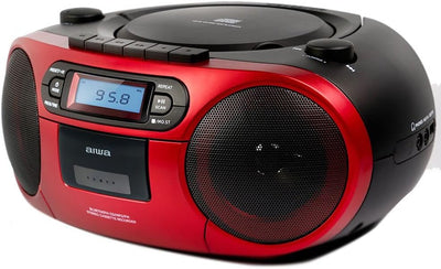 AIWA BBTC-550 tragbarer Radiorekorder, Bluetooth, CD, USB