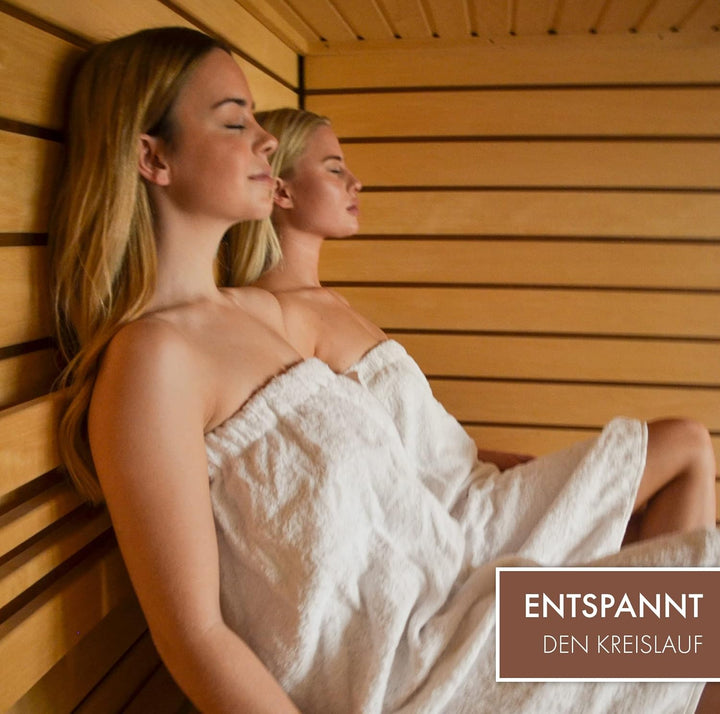Sauna Set | KK Saunaaufgussset 4 x 100 ml + 50g Mentholkristalle | Saunakonzentrat + Menthol-Kristal