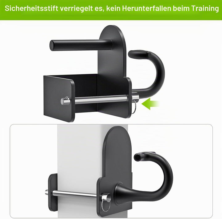Kipika Power Cage Squat Rack Home Gym Zubehör - Anker für Widerstandsbänder Passt Rack mit 5/8„ oder