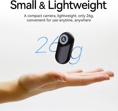Xilecam Mini Action Cam1080P und 32 GB Speicherkarte Helmkamera Motorrad Bodycam HelmetCamera, Mini