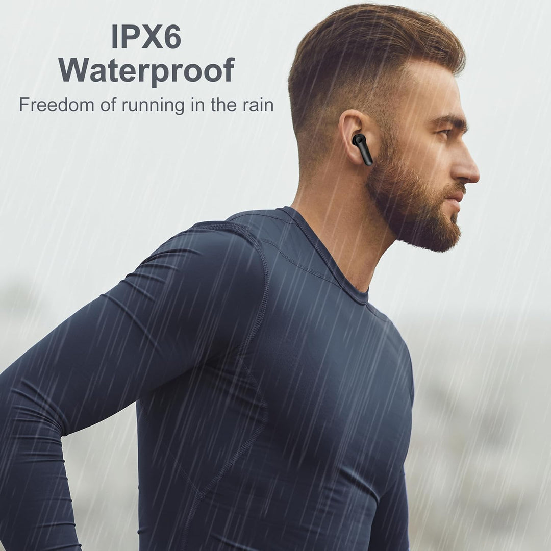 oraolo Kopfhörer Kabellos Bluetooth, In Ear Kopfhörer BT5.4 mit 4 ENC Noise Cancelling Mic, Mini Blu