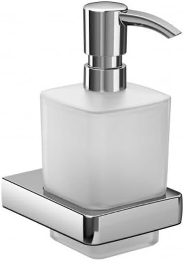 EMCO Trend Seifenspender für Flüssigseifen, Glas satiniert, Inhalt 155ml, Badaccessoires, Wandmontag