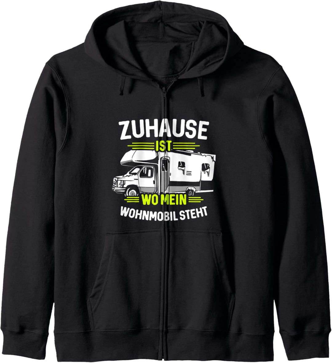 Lustiges Camping Outdoor Natur Wohnmobil Spruch Geschenk Kapuzenjacke