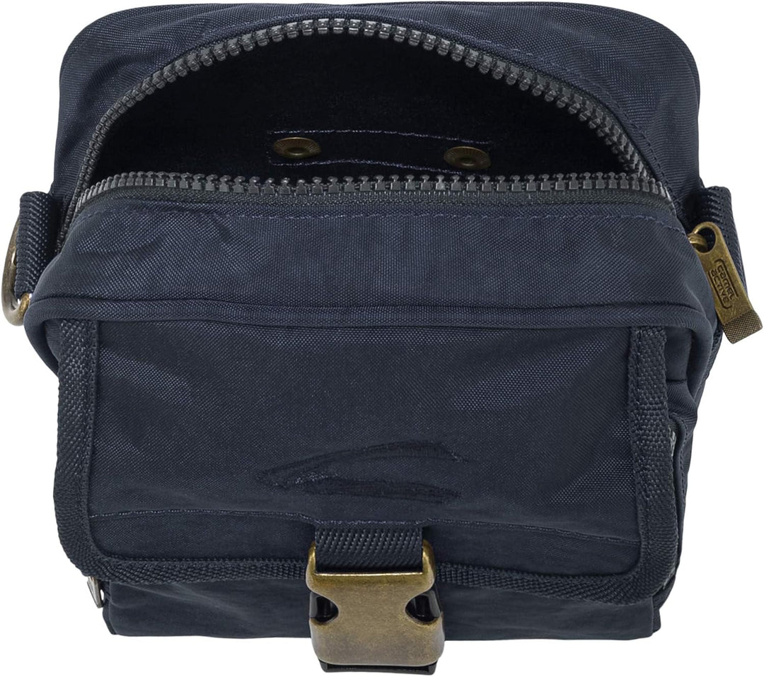 camel active bags Journey Herren Umhängetasche Crossbody Bag Klein 16 x 8 x 21,5 Dark Blue, 16 x 8 x