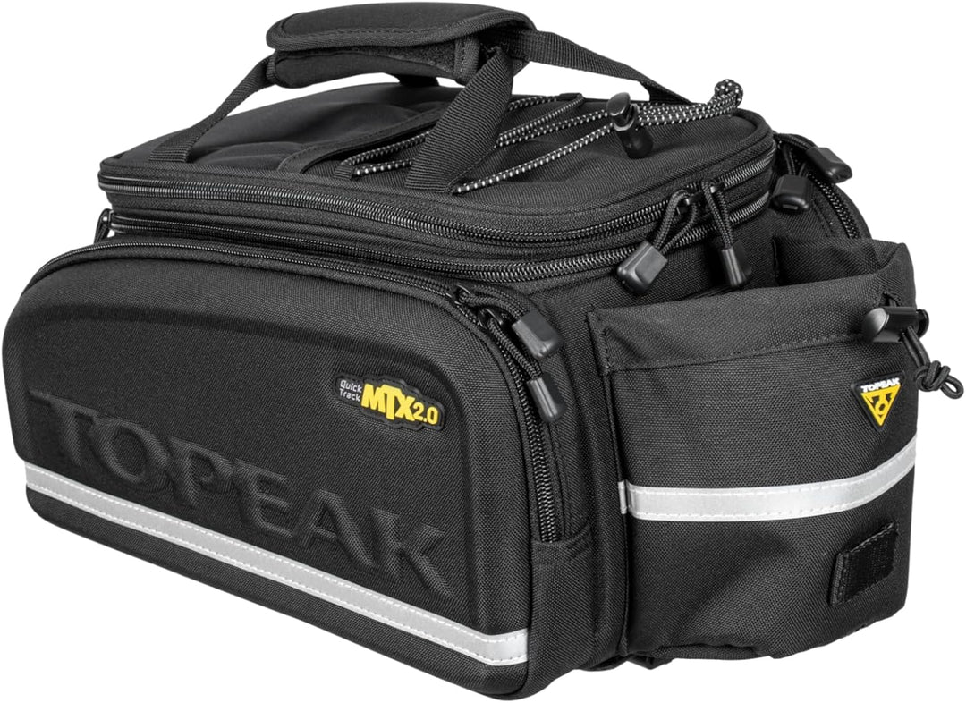 Topeak MTX TrunkBag DXP 2.0 w/Trunklock & Keys Gepäckträgertasche, 36 x 25 x 29 cm, 19,4 L, Schwarz
