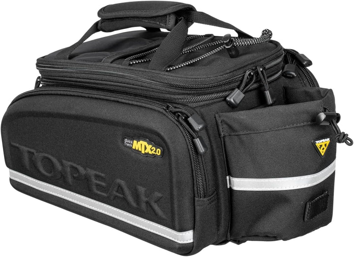Topeak MTX TrunkBag DXP 2.0 w/Trunklock & Keys Gepäckträgertasche, 36 x 25 x 29 cm, 19,4 L, Schwarz