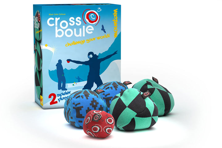 Zoch 601105015 Crossboule c³ Set Mountain - der ultimative Boule Spass mit flexiblen Bällen für drin