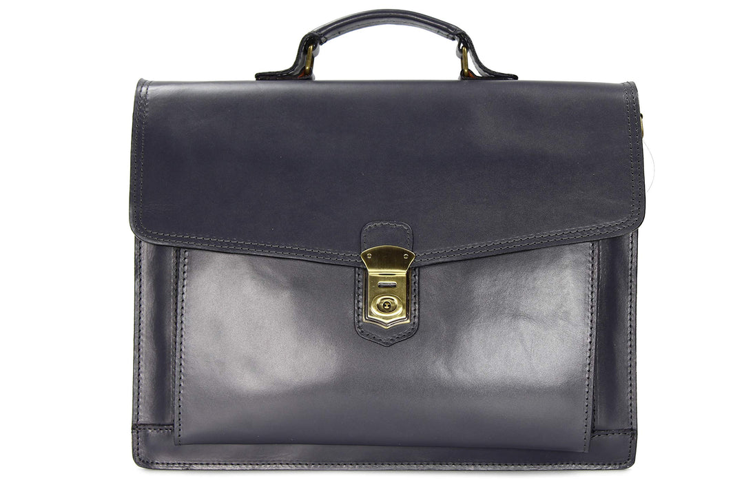Belli Design Bag D italienische Leder Businesstasche Arbeitstasche Messenger Aktentasche Lehrertasch