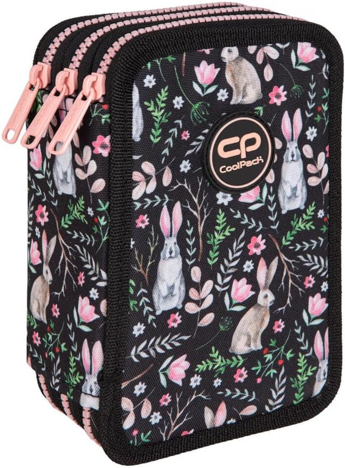 CoolPack XXL Federtasche, federmäppchen Junge, Federmappe Federmäppchen gross 44-teilig mit Aufnäher