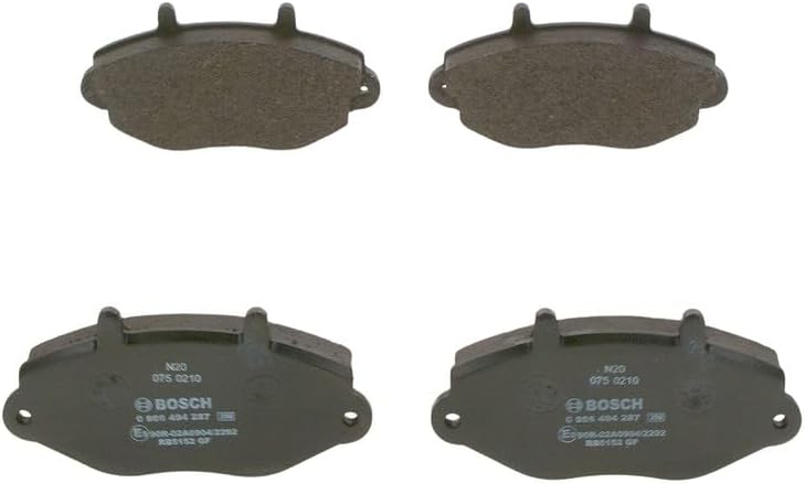 Bosch BP1199 Bremsbeläge - Vorderachse - ECE-R90 Zertifizierung - vier Bremsbeläge pro Set