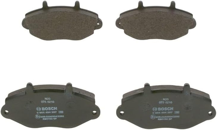 Bosch BP1199 Bremsbeläge - Vorderachse - ECE-R90 Zertifizierung - vier Bremsbeläge pro Set