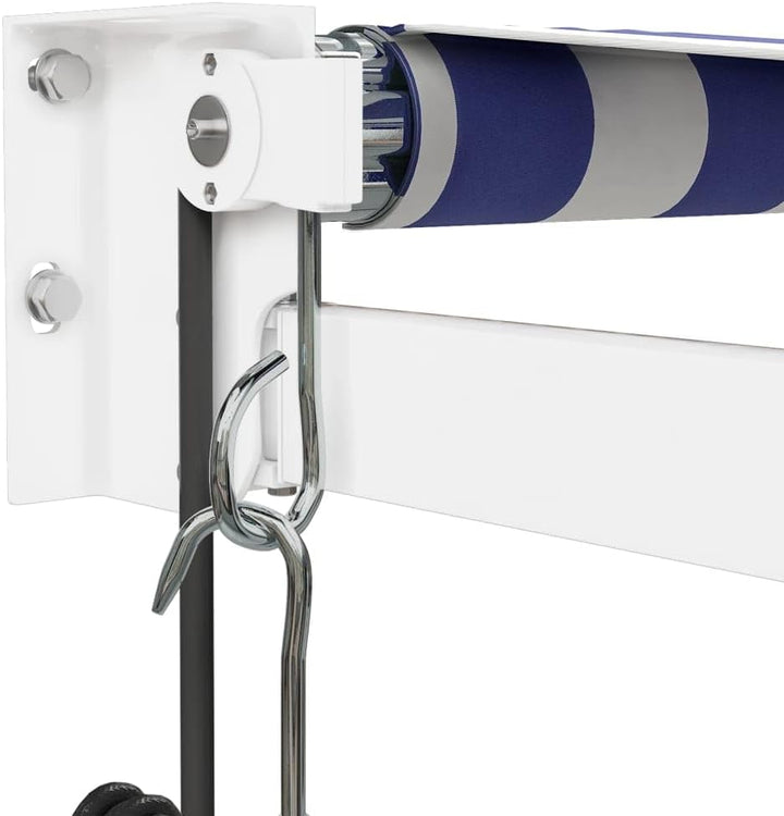 vidaXL Markise, Sonnenmarkise mit Kurbel Automatisch, Gelenkarmmarkise für Terrasse Balkon, Sonnensc