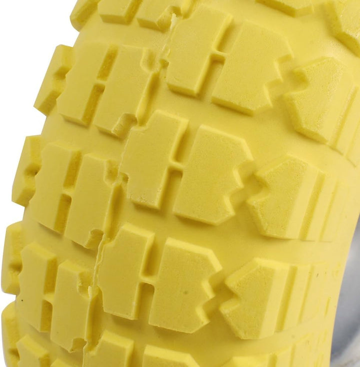 5,1 x 25,4 cm Sackkarre Garten Trolley Warenkorb Schubkarre Rad Vollgummi Reifen Gelb