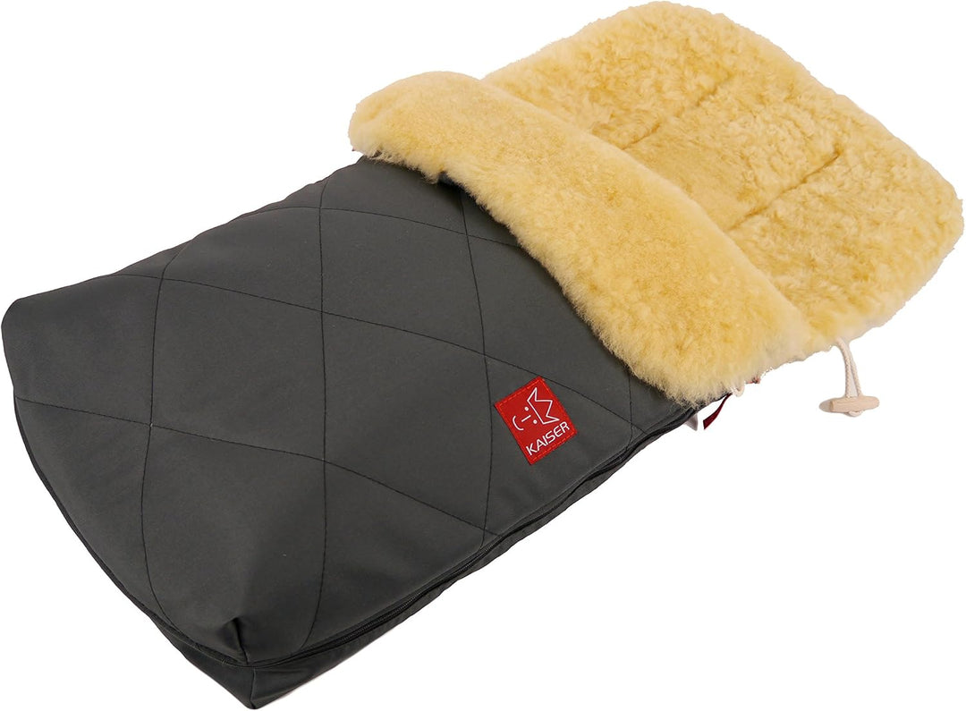 Lammfell Fusssack Natura, anthracite 1 Stück (1er Pack) Anthracite, 1 Stück (1er Pack) Anthracite