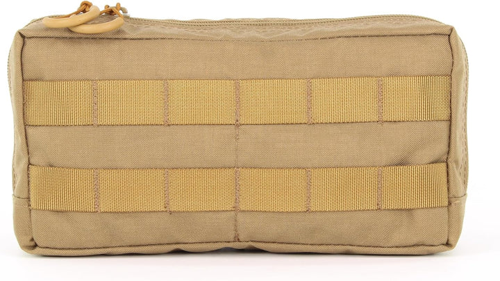 Zentauron Molle Tasche horizontal Utility Pouch für Rucksäcke Plattenträger Schutzwesten aus Cordura