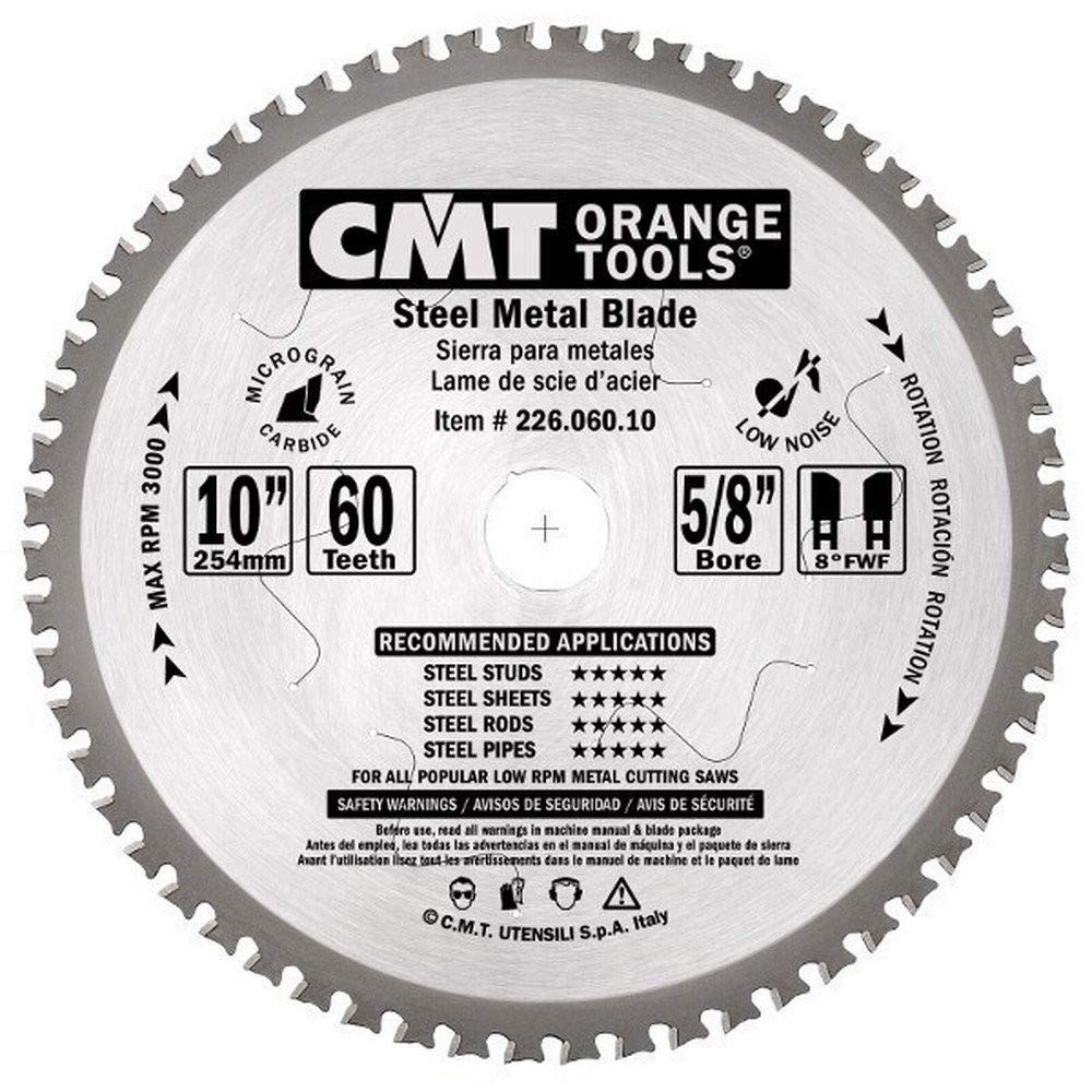 CMT Orange Tools 226.080.12 M – Kreissägeblatt für Metall 305 x 2.2 x 30 Z 80 FWF 5 Grad
