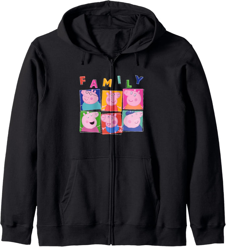 Peppa Pig Family Box Up Kapuzenjacke