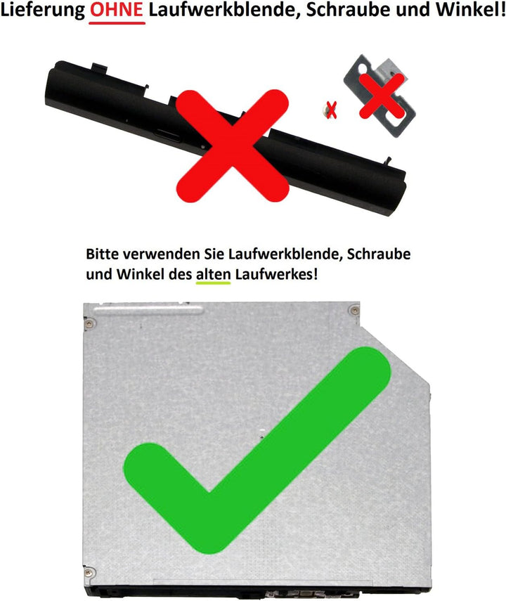 Acer DVD - Brenner Aspire E1-570 Serie (Original) DVD Laufwerk - DVD Brenner (9mm), DVD Laufwerk - D