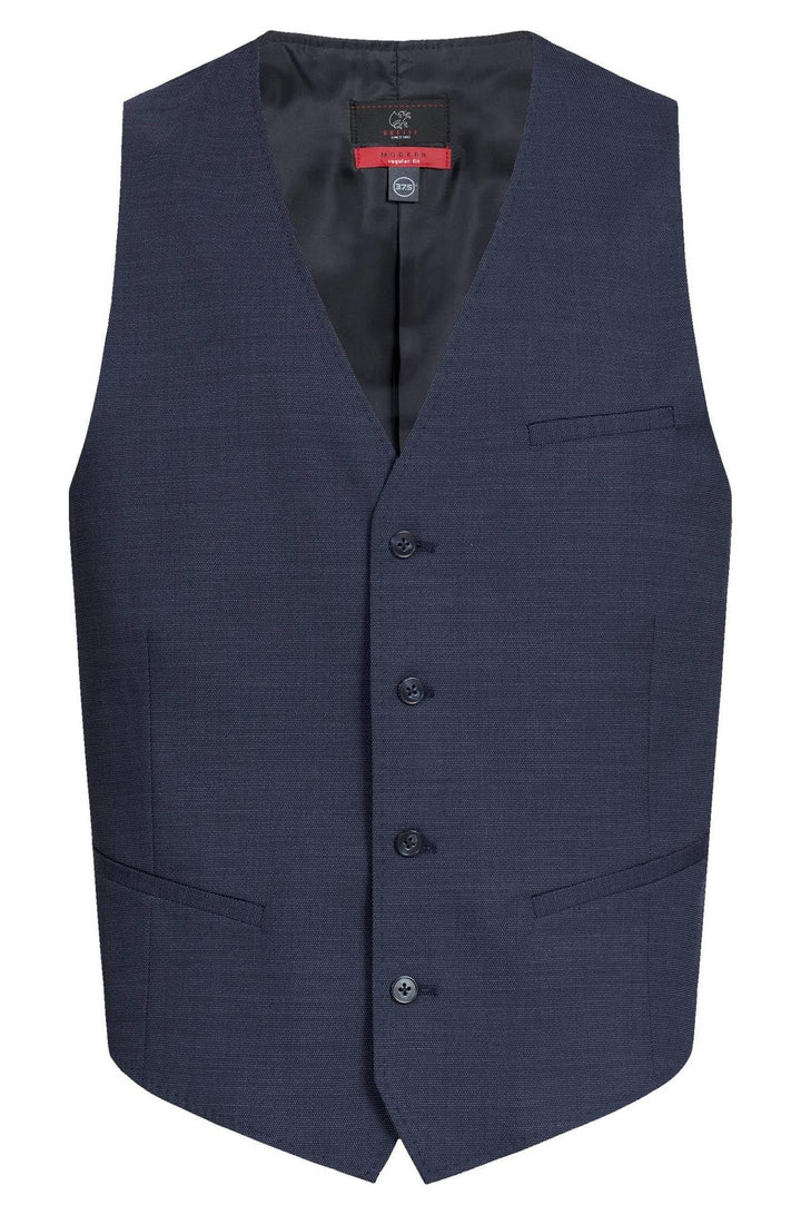 Modern WITH 37.5 Herren Weste Regular, Marine PINPOINT