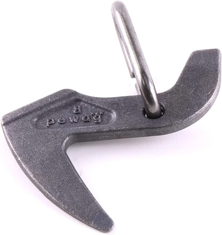 Pewag 2 St. Blochstreifhaken Einschlaghaken 8mm Rückehaken Rückekette Forstkette