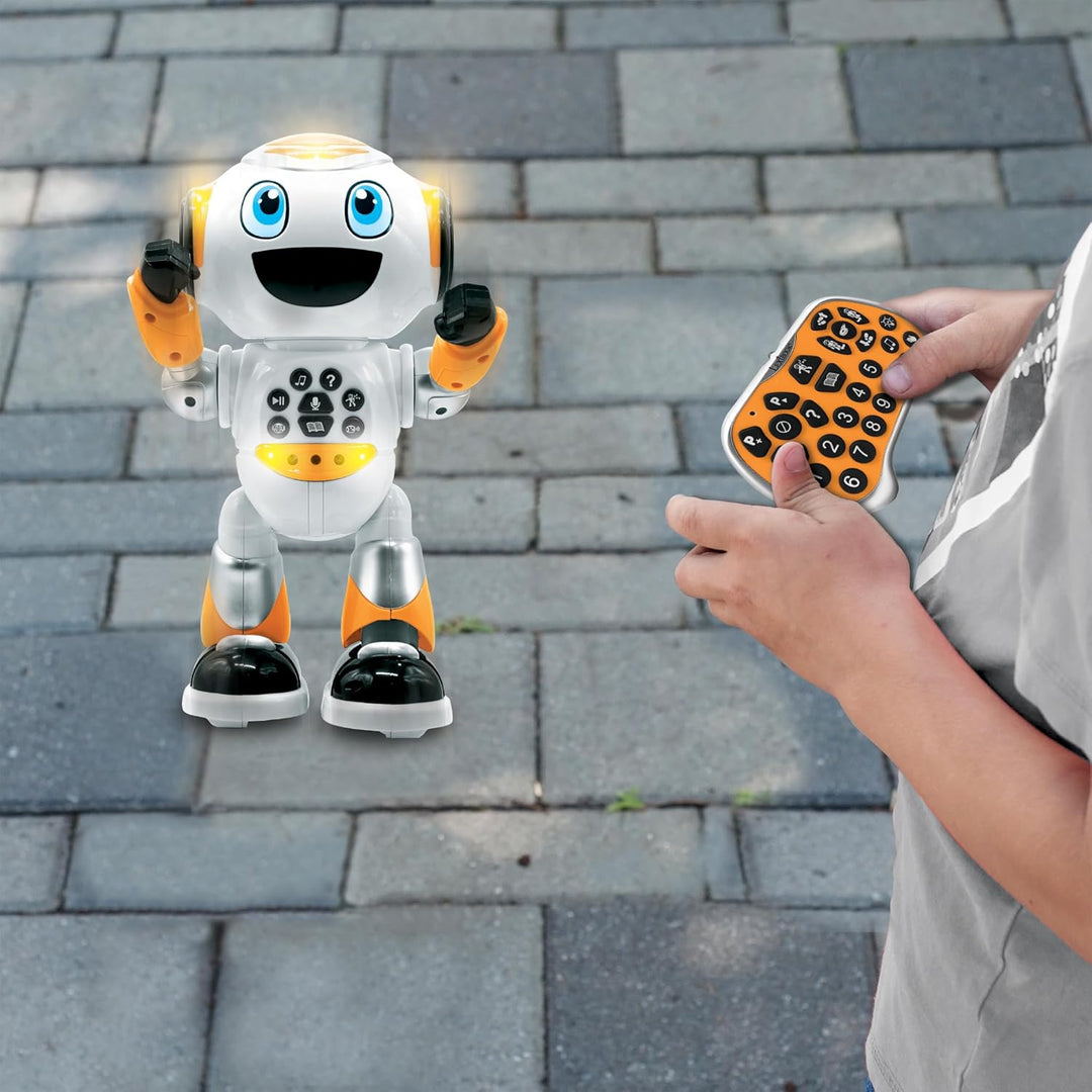 Lexibook, Powerman Advance - Französische Ausgabe - Ferngesteuerter Roboter, Interaktives Lernspielz