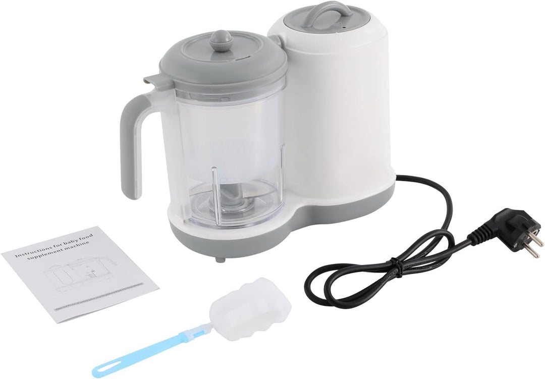 Küchenmaschine Babynahrungszubereiter,450W Küchenmaschine mit Dampfgar-, Mix- und Heizfunktionen,50–