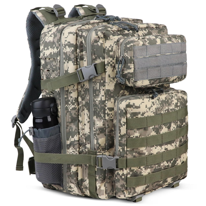 Zavothy, 45l taktischer Militär-Rucksack für Damen und Herren – grosser 3-Tage-Einsatzrucksack mit M