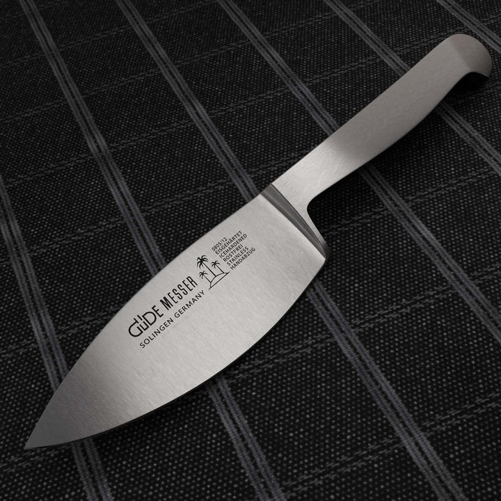 GÜDE Solingen - Hartkäsemesser Käsemesser geschmiedet, 12 cm, Ganzstahl, KAPPA, Handmade Germany