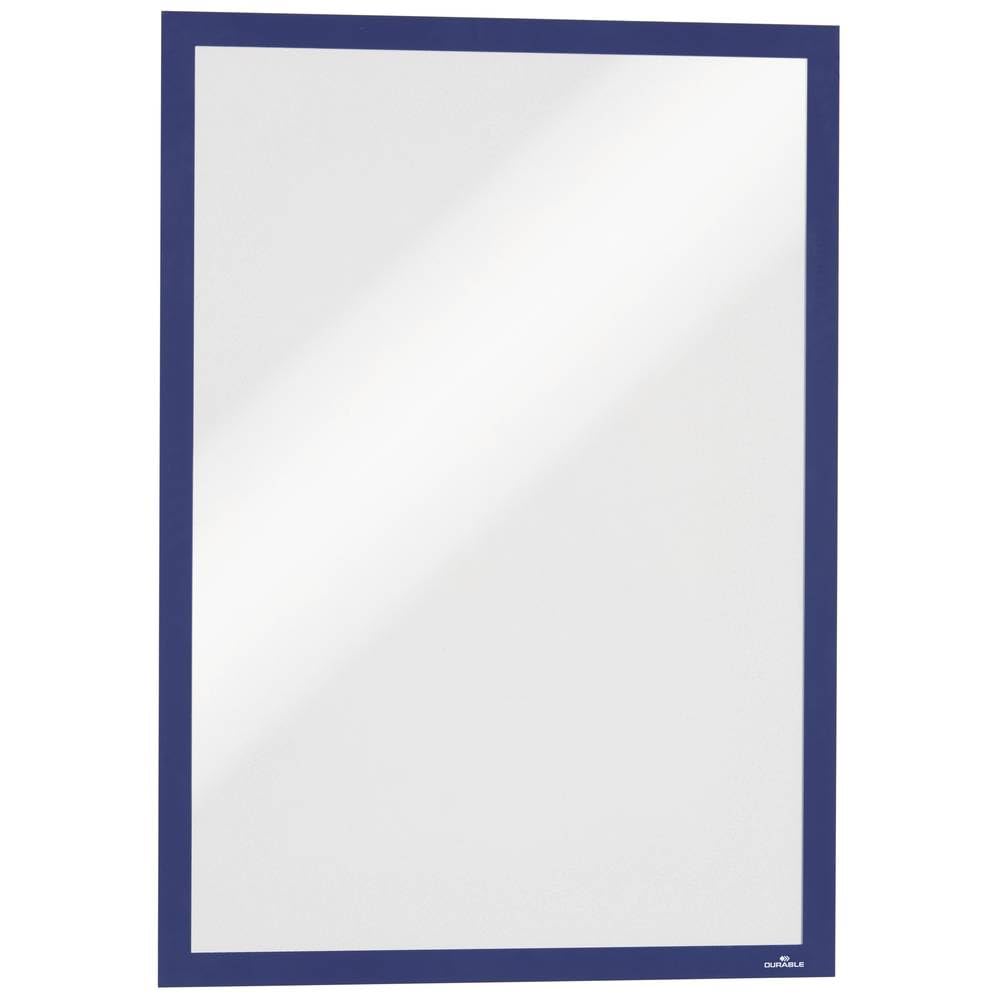 Durable Info-Rahmen Duraframe Magnetic (A3, Magnetrahmen für metallische Oberflächen) 5 Stück, dunke