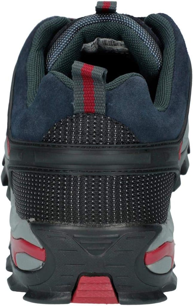 CMP Herren Rigel Low Shoes Wp Trekking-& Wanderhalbschuhe 39 EU Asphalt Syrah Dark, 39 EU Asphalt Sy