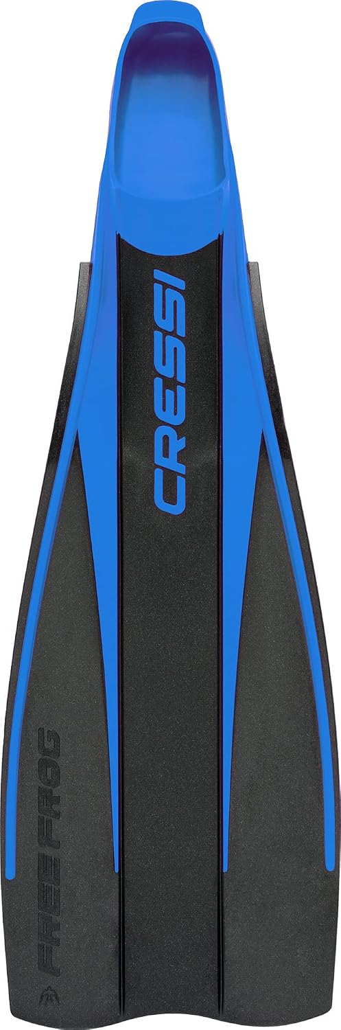 Cressi Free Frog Fins – Tauchen und Schnorchelflossen mit Vollfussflossen, Eva Gummi, Unisex Erwachs