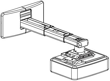 Optoma OWM3000 Ultra-Short-Halterung für Projektoren, Weiss