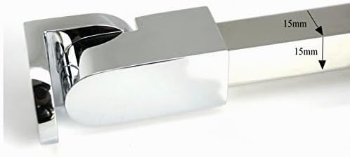 70 cm Edelstahl rahmenlose Dusche Tür Feste seitenwandplatte wall-to-glass Unterstützung Bar für 6mm
