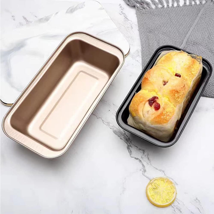 EGEN Bread Pan Loaf Tin for Baking, Non-Stick Carbon Steel Baking Bread Toast Mold Loaf Baking Pan S