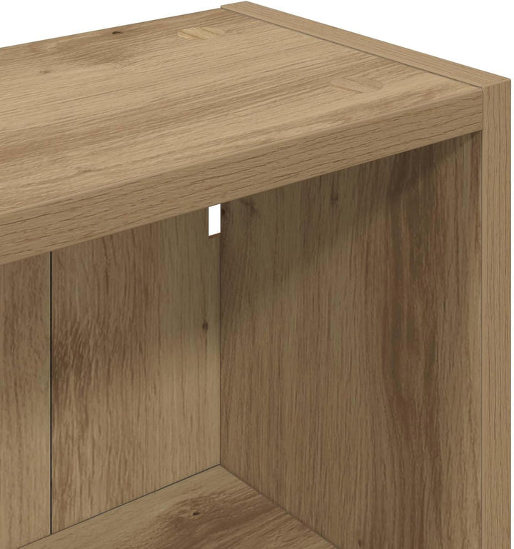 vidaXL Badezimmer-Wandschrank Artisan-Eiche 40 x 16 x 62,5 cm, Moderner Badschrank, rechteckiges Reg