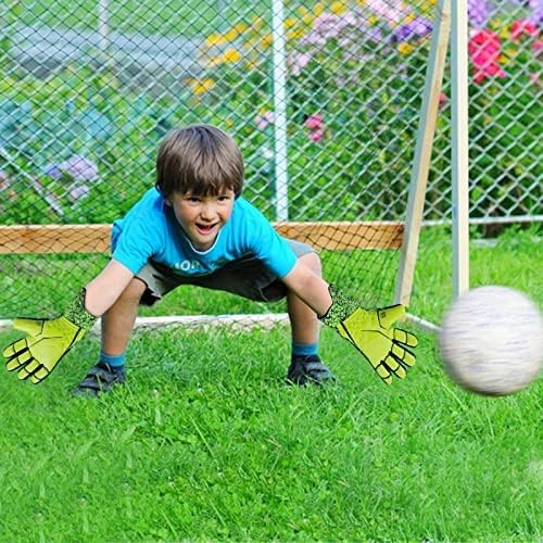 OLYSPM Torwarthandschuhe Kinder Torwarthandschuhe Herren,bietet hervorragenden Schutz mit abriebfest