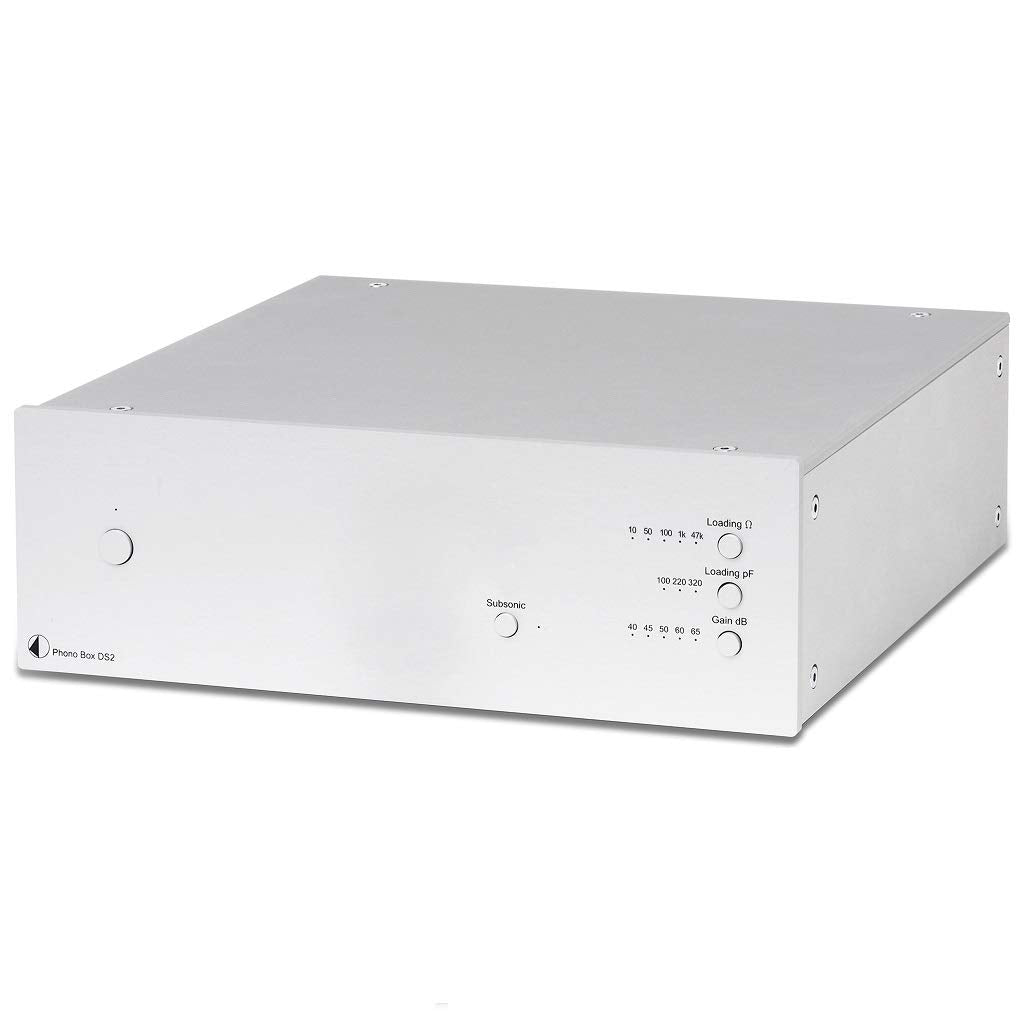 Pro-Ject Audio Systems Pro-Ject Phono Box DS2 Phono-Vorverstärker - Silber