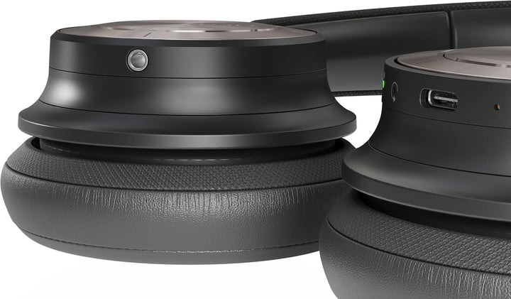 DALI IO-8 – Iron Black, Kabellose Kopfhörer mit ANC, USB-C, 35h Akkulaufzeit & Dual Sound Modes – Ov