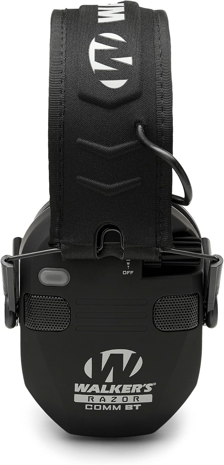 Walker's Game Ear Razor Slim Electronic Muff Schwarz, Schwarz