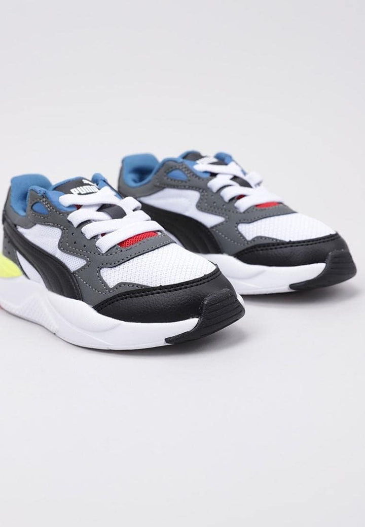 PUMA Unisex Baby X-ray Speed Ac InfSneaker 20 EU Puma White Puma Black Dark Shadow Vallarta Blue, 20