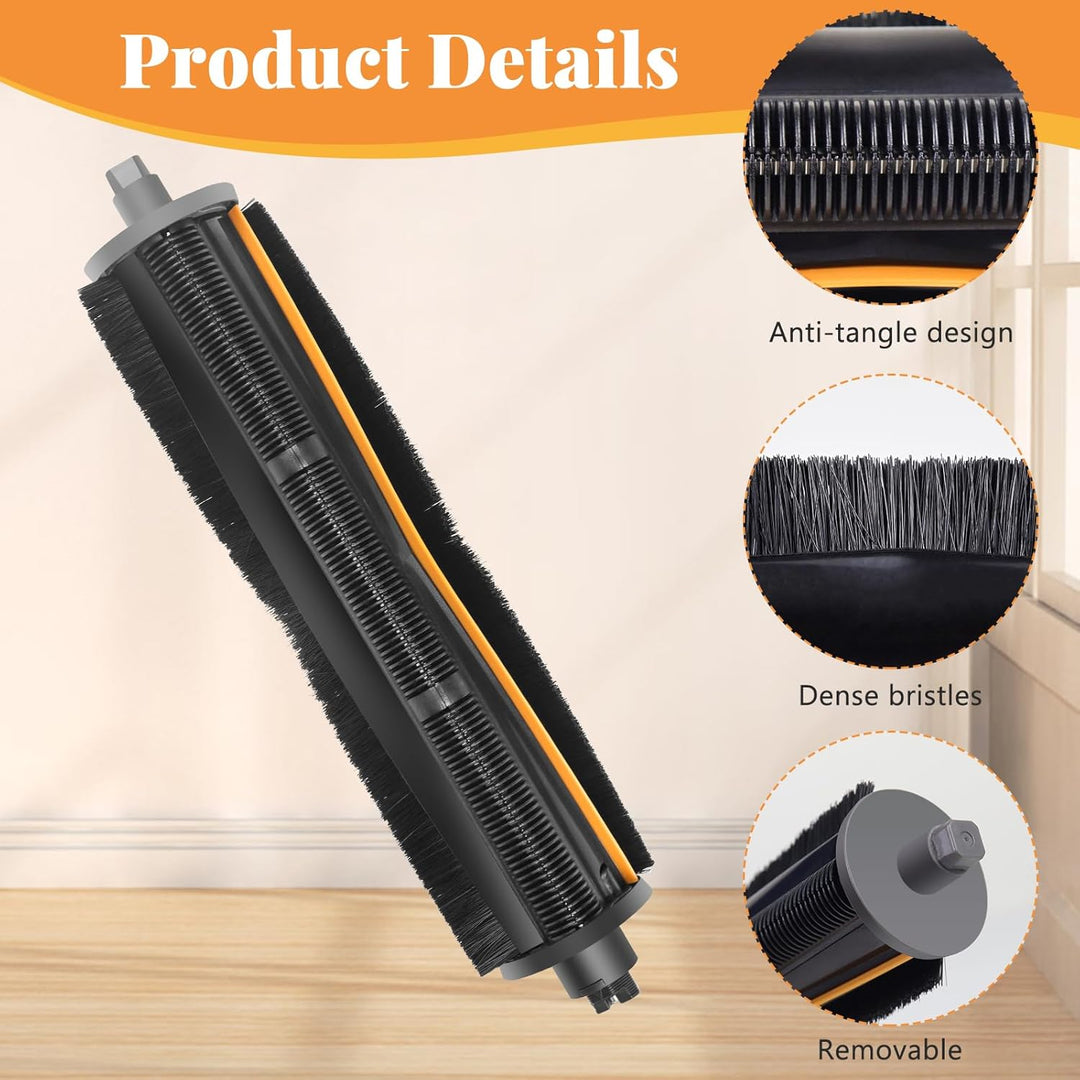 TriCut Bürste Kompatibel mit Dreame L10s/L10/X40/L40/D20/D30/L10s Pro Ultra, L20/X40 Ultra Complete,