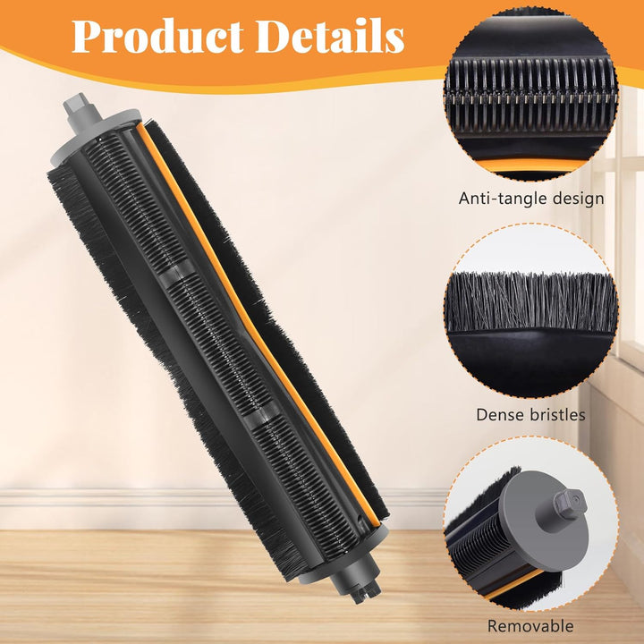 TriCut Bürste Kompatibel mit Dreame L10s/L10/X40/L40/D20/D30/L10s Pro Ultra, L20/X40 Ultra Complete,