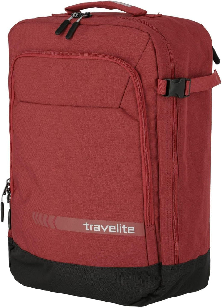 Travelite Handgepäck Rucksack/Tasche erfüllt IATA Bordgepäck Mass, Gepäck Serie Kick Off: Praktische