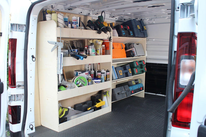 Vanify - Kompatibel mit FIAT TALENTO L2 2016+ Fahrzeugeinrichtung Fahrzeugregale, Werkzeugkasten und