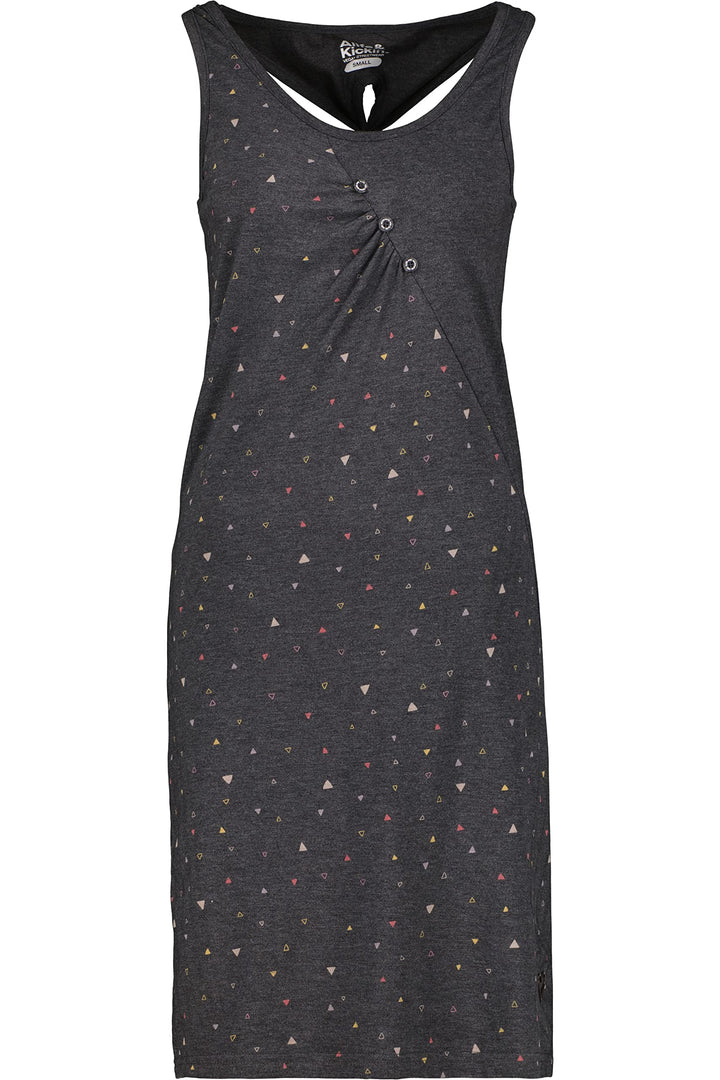 ALIFE and Kickin CameronAK B Top Dress Damen Sommerkleid, Kleid M Moonless Melange, M Moonless Melan